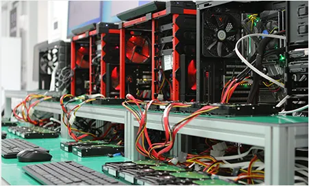 복구천사 전용 장비 환경 - PC-3000·HDD Surgery·Falcon 등 데이터 복구 분석 장비실