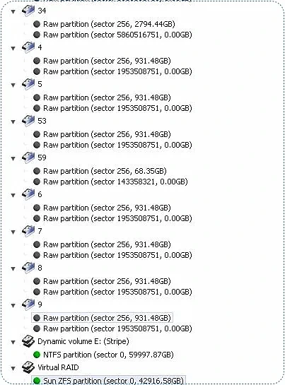 ORACLE ZFS Storage Pool 92TB 삭제 데이터 복구 - 대기업 출장 현지 복구