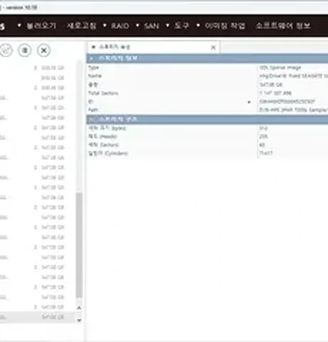 복구천사 자체 분석 엔진 — RAID·DB·SAN 전용